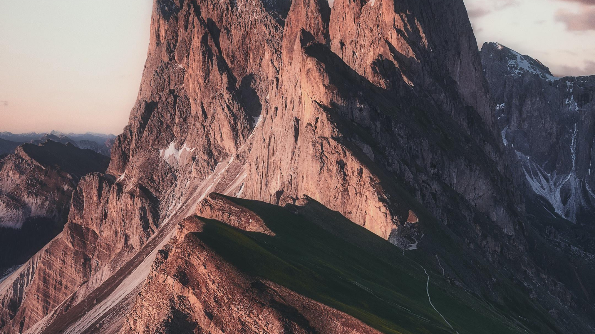 Seceda, Montaña, India, Cumbre, Naturaleza. Wallpaper in 1920x1080 Resolution