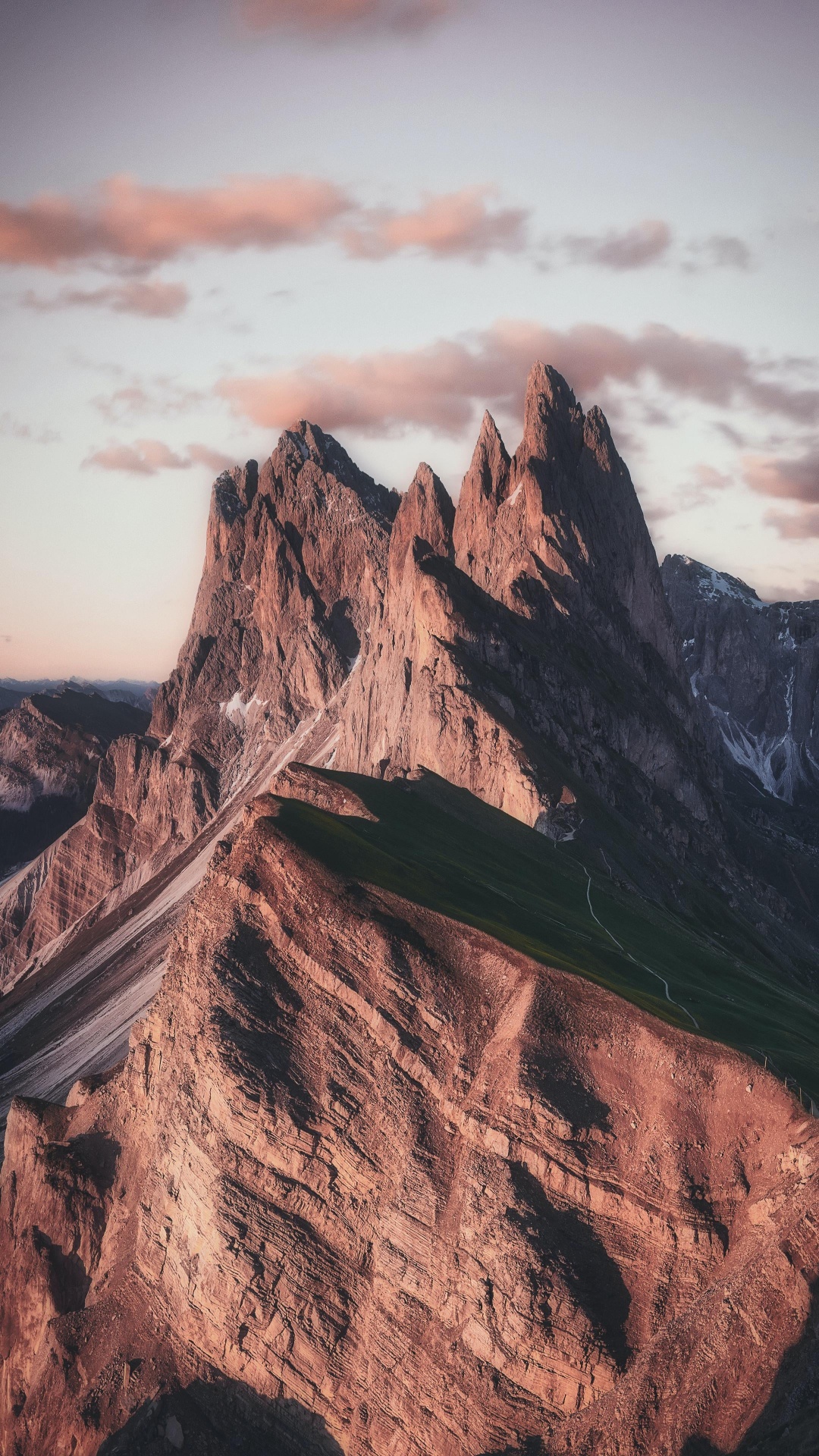 Seceda, Mountain, India, Summit, Nature. Wallpaper in 1080x1920 Resolution