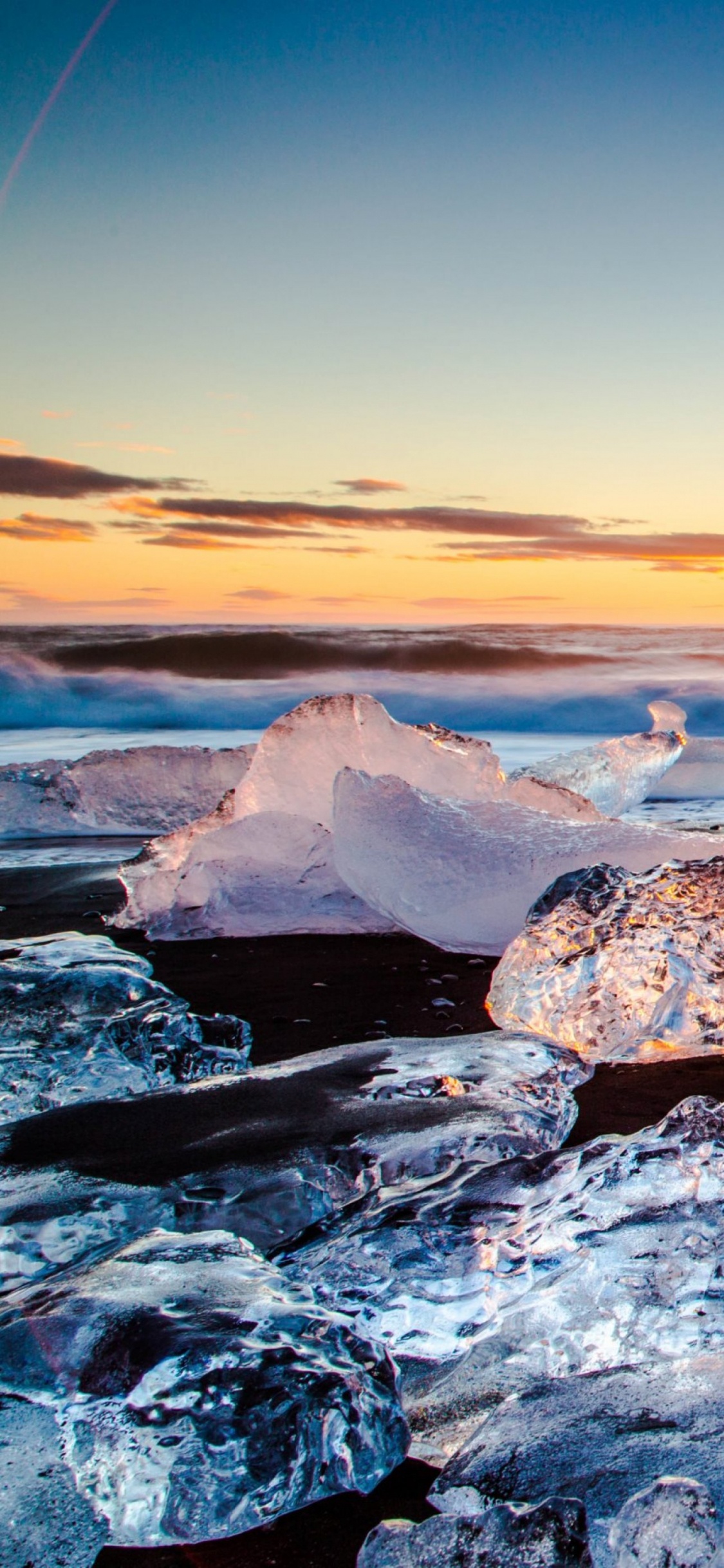 Natur, Nordpolarmeer, Arktis, Meereis, Ozean. Wallpaper in 1125x2436 Resolution