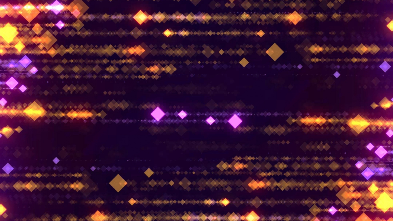 Gelbe Und Schwarze Abstrakte Malerei. Wallpaper in 1366x768 Resolution