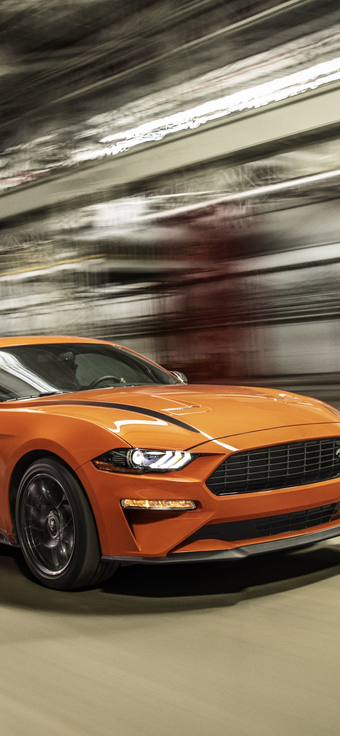 福特汽车公司, 福特, 2020年福特野马EcoBoost, Rim, 福特福克斯RS 壁纸 1125x2436 允许