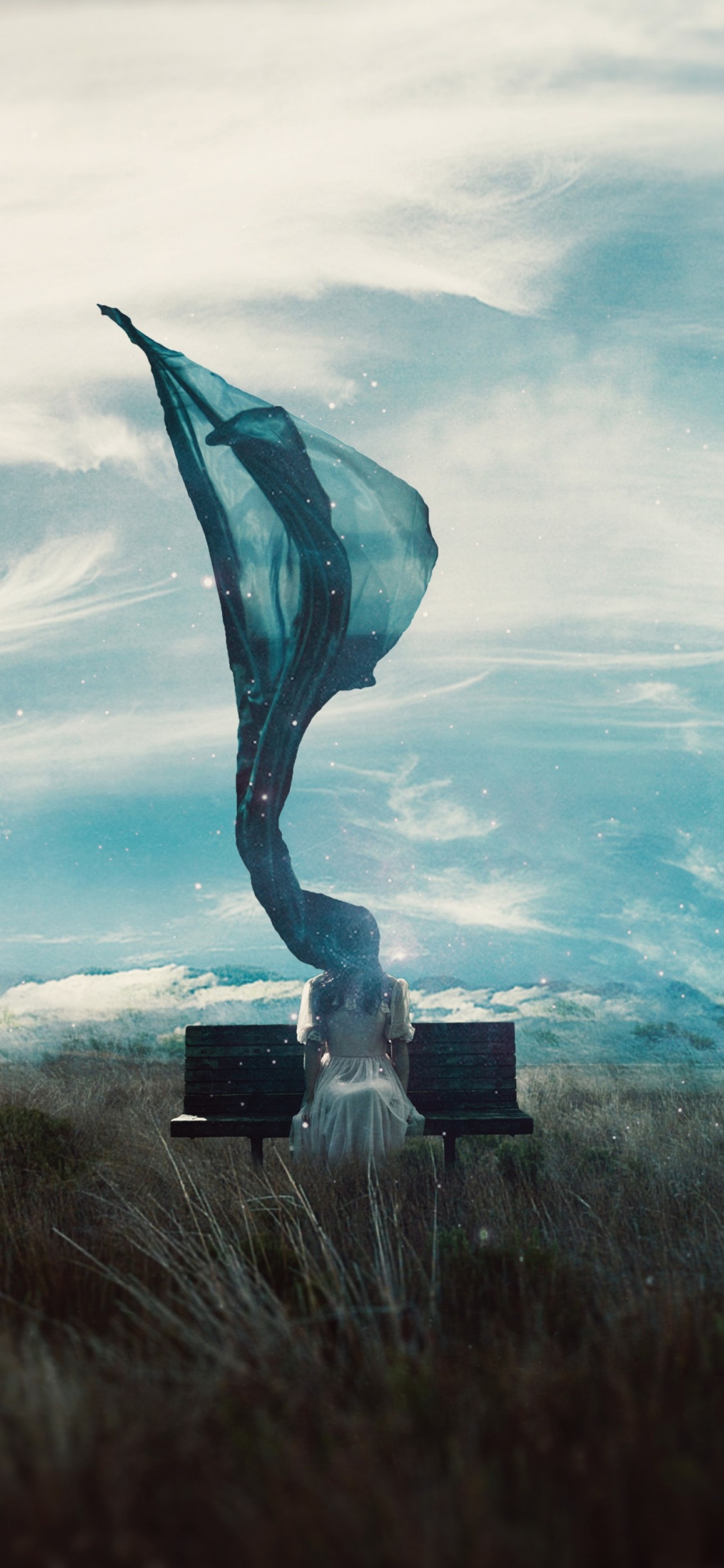 Ranji Jilax, Atmosphäre, Cloud, Wasser, Azure. Wallpaper in 1125x2436 Resolution