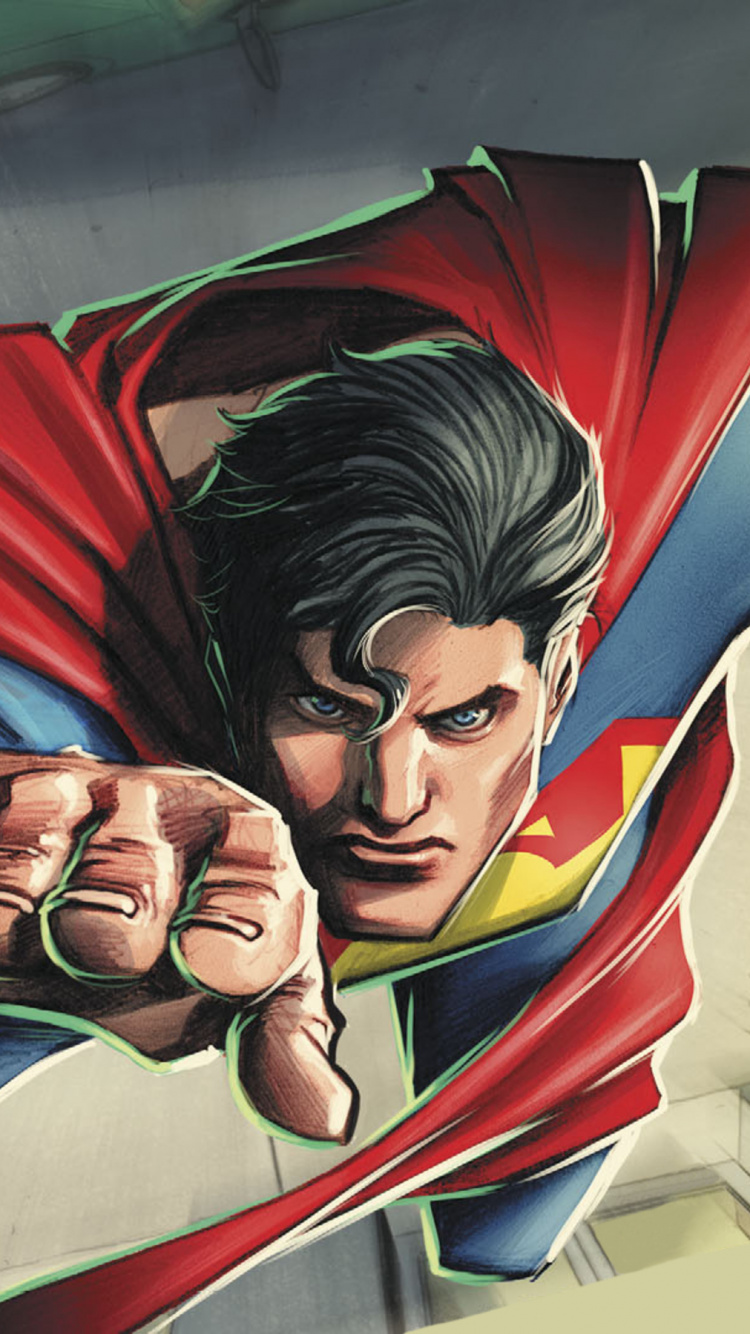 Hombre en Traje Rojo y Azul Sosteniendo la Pintura de Paraguas Rojo. Wallpaper in 750x1334 Resolution