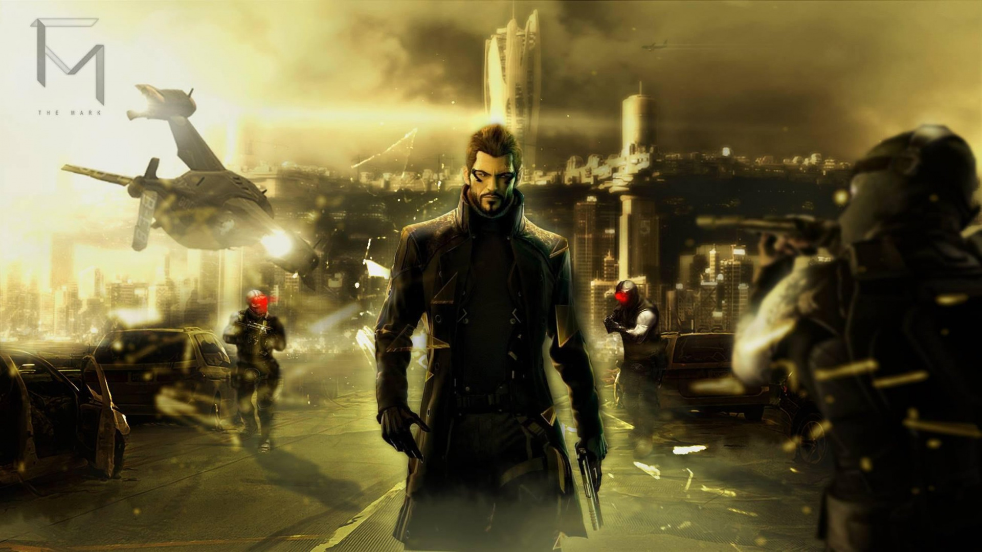 Deus ex Human Revolution, Actionfilm, Pc-Spiel, Soldat, Playstation 3. Wallpaper in 1920x1080 Resolution