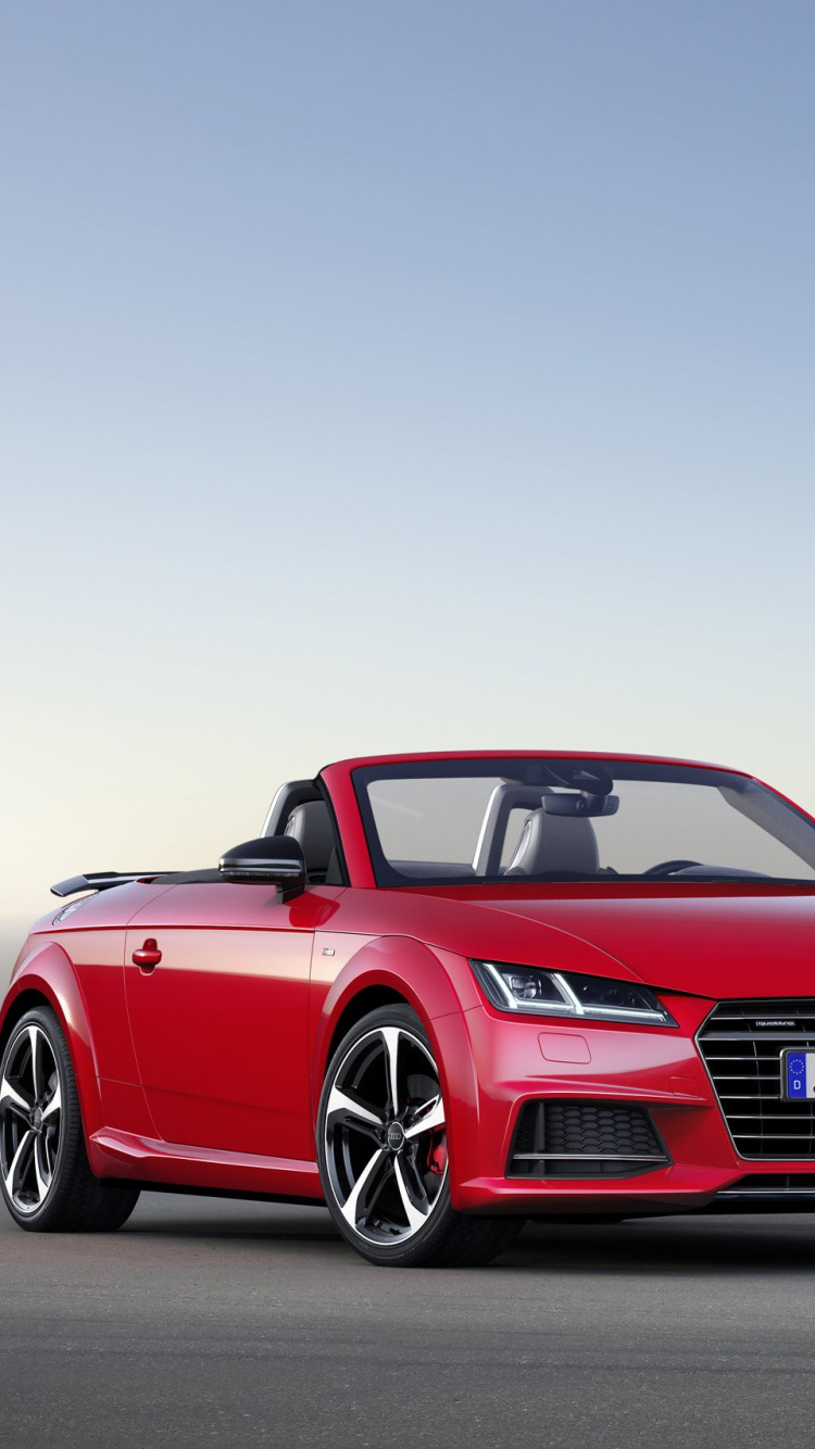 Mercedes Benz Coupé Convertible Rojo en la Carretera Durante el Día. Wallpaper in 750x1334 Resolution