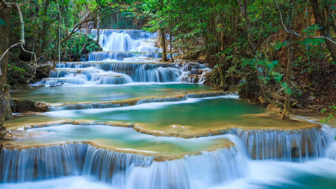 Time Lapse Photography of River. Wallpaper in 1280x720 Resolution