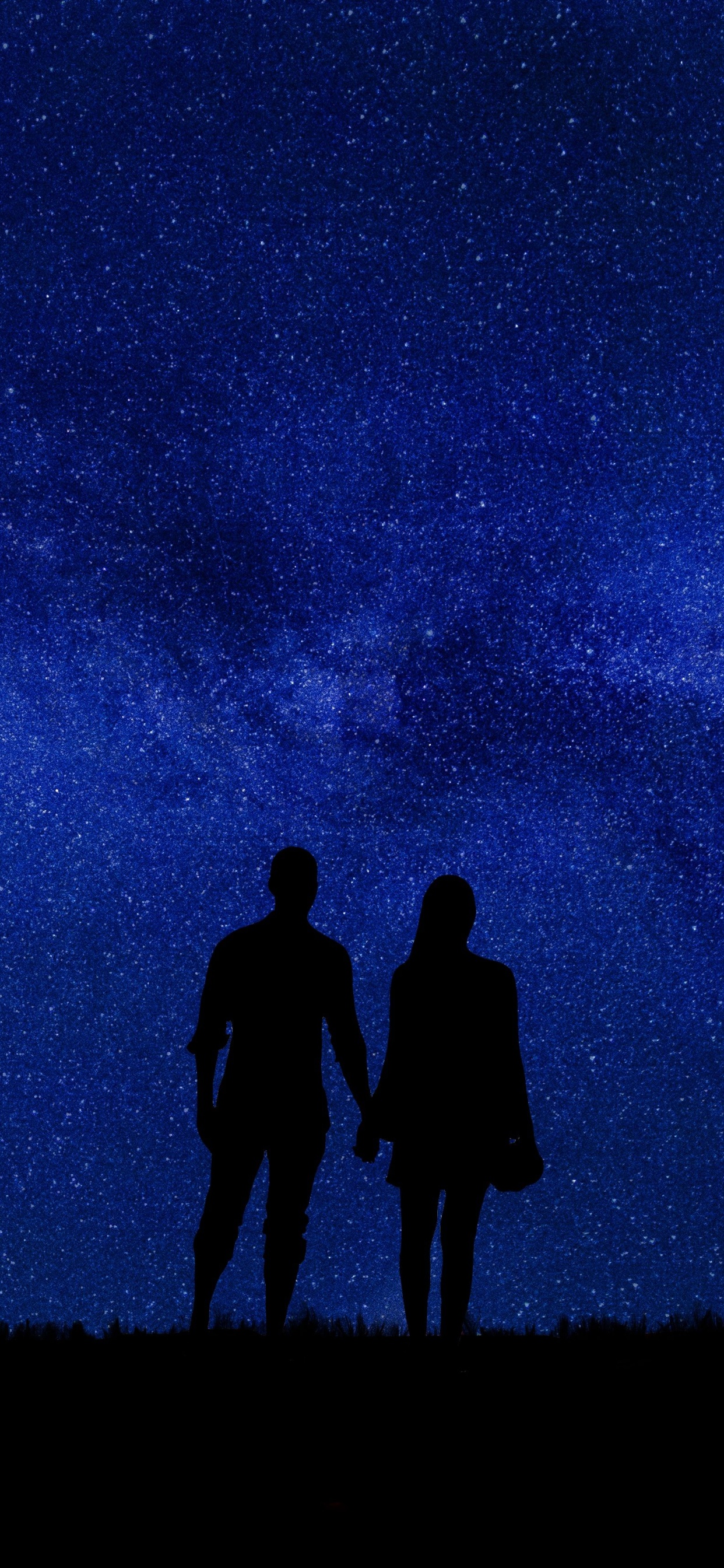 Universo, Azul, Naturaleza, Ambiente, Medianoche. Wallpaper in 1242x2688 Resolution