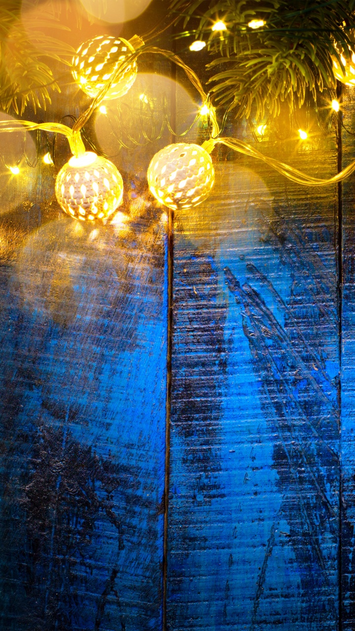 Lighting, Light, Holiday, Reflection, Blue. Wallpaper in 720x1280 Resolution