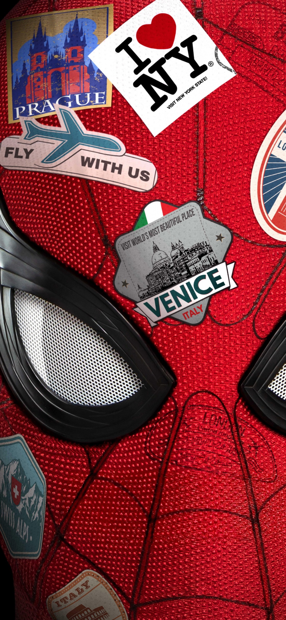 Affiche Spider Man Loin de Chez Soi, Tante Peut, Spider-man, Affiche, Graphisme. Wallpaper in 1125x2436 Resolution