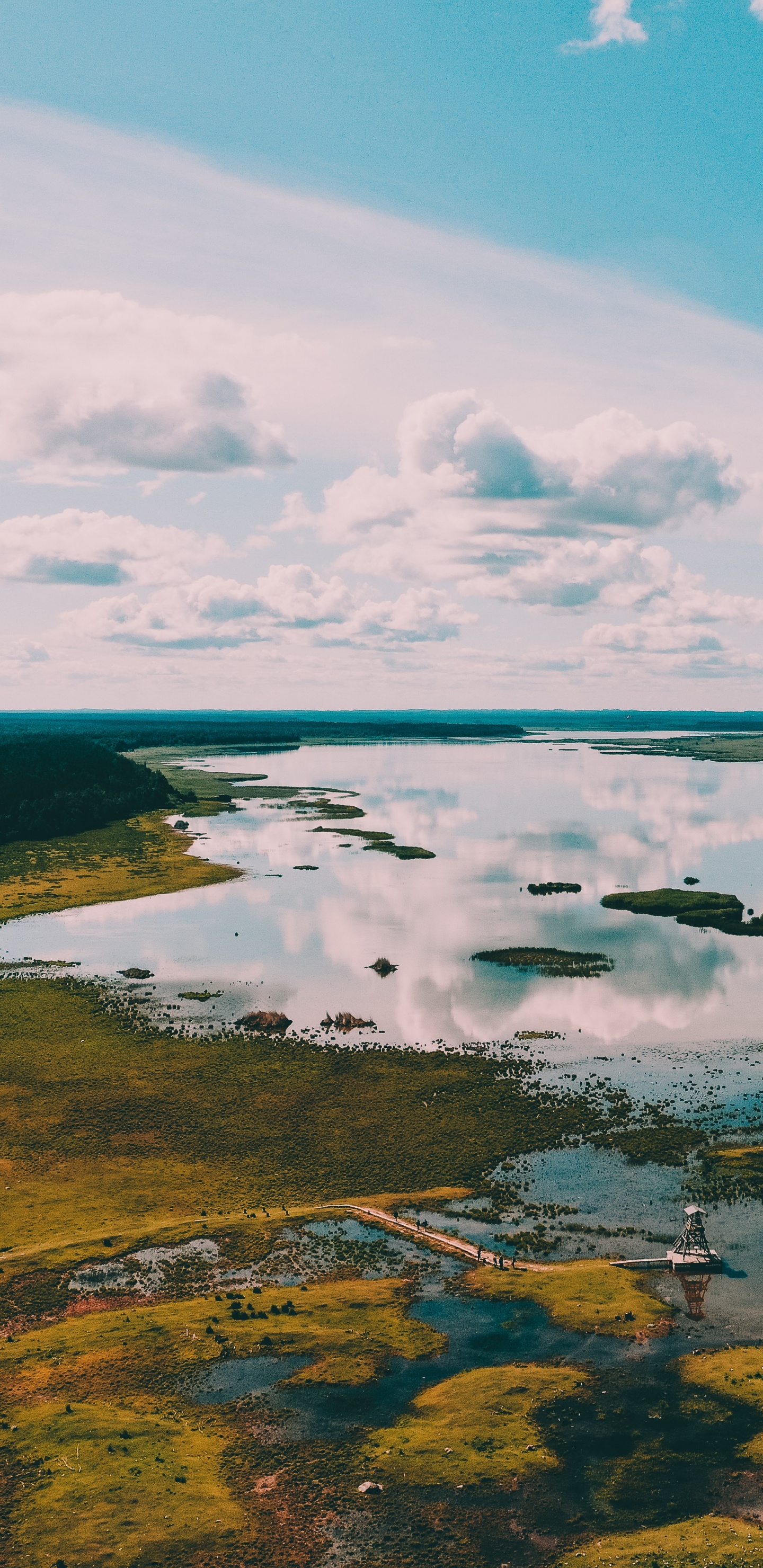 Naturlandschaft, Natur, Wasserressourcen, Wasser, Blau. Wallpaper in 1440x2960 Resolution