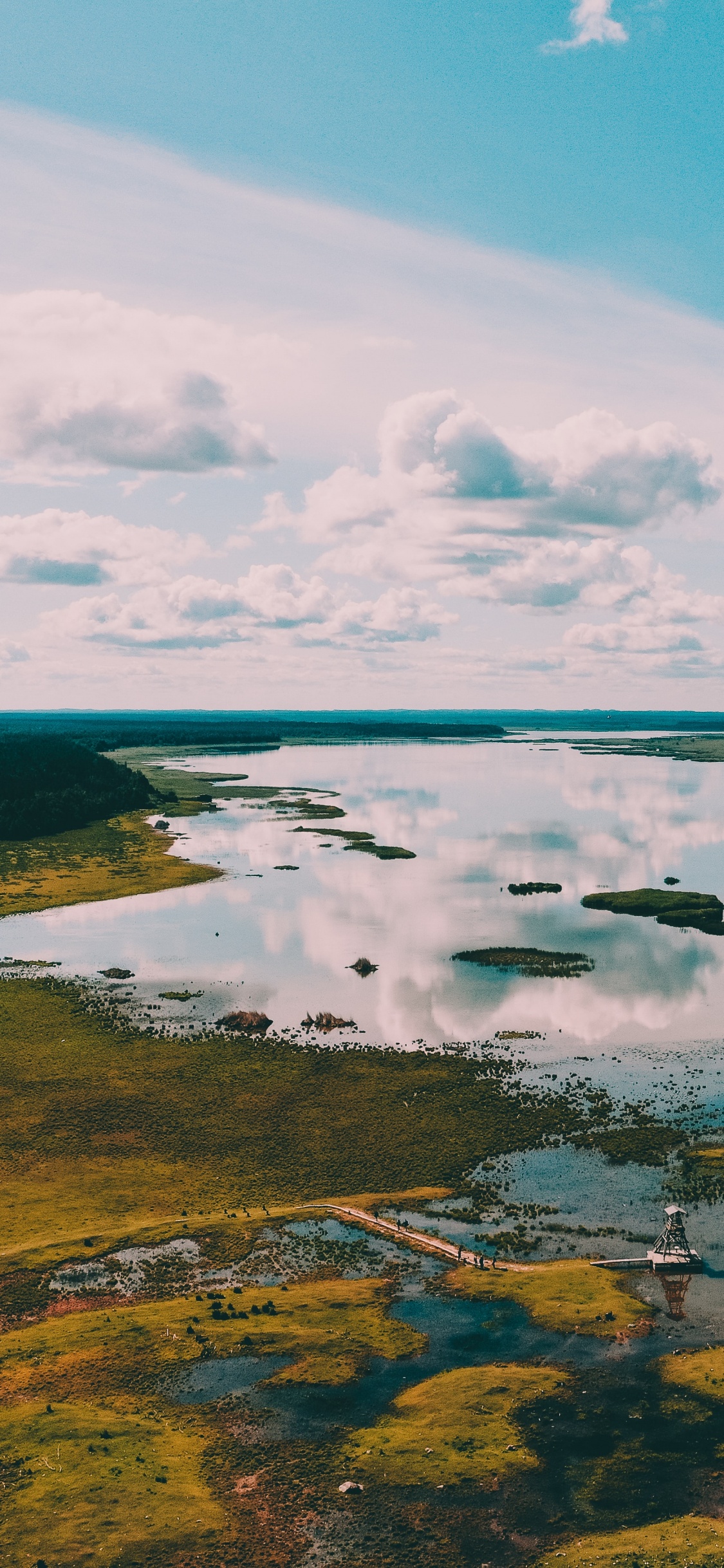 Paysage Naturel, Nature, Les Ressources en Eau, Eau, Blue. Wallpaper in 1125x2436 Resolution