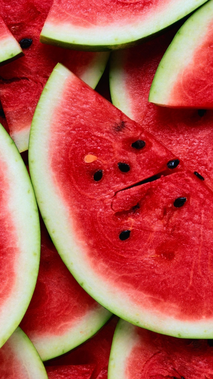 Sliced Watermelon in Close up Photography. Wallpaper in 720x1280 Resolution