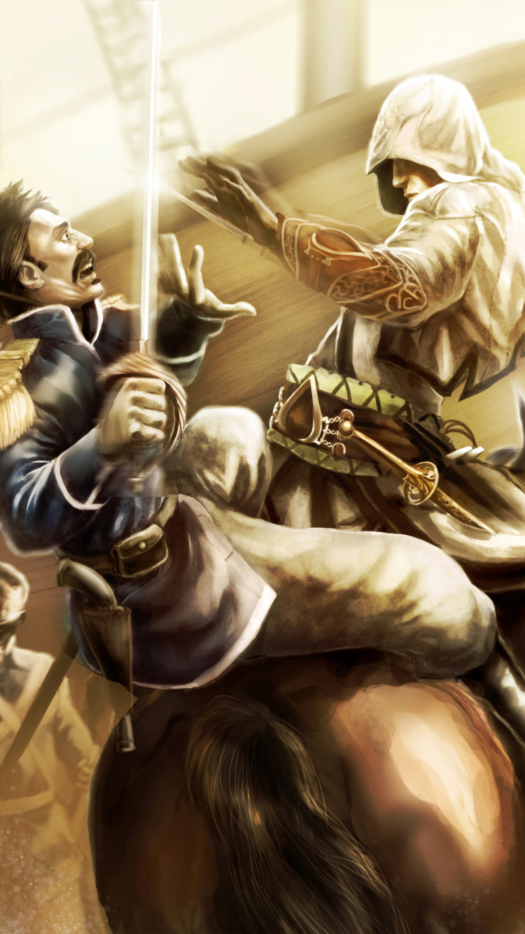 Assassins Creed III, Assassins Creed, Mythologie, Konquistador, Kunst. Wallpaper in 750x1334 Resolution