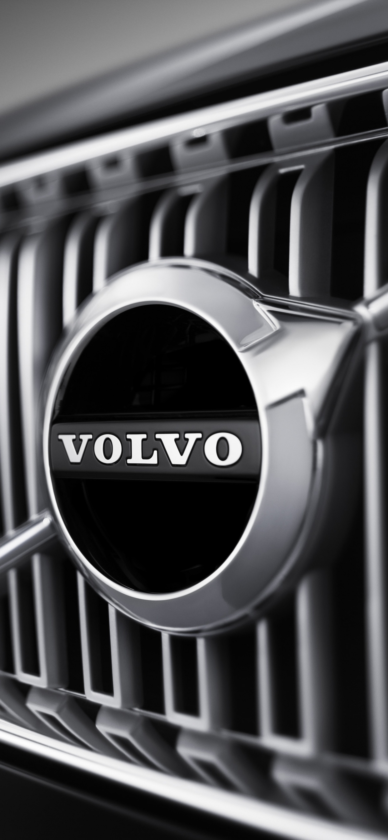 ab Volvo, Voitures Volvo, Voiture, Grille, Noir et Blanc. Wallpaper in 1242x2688 Resolution