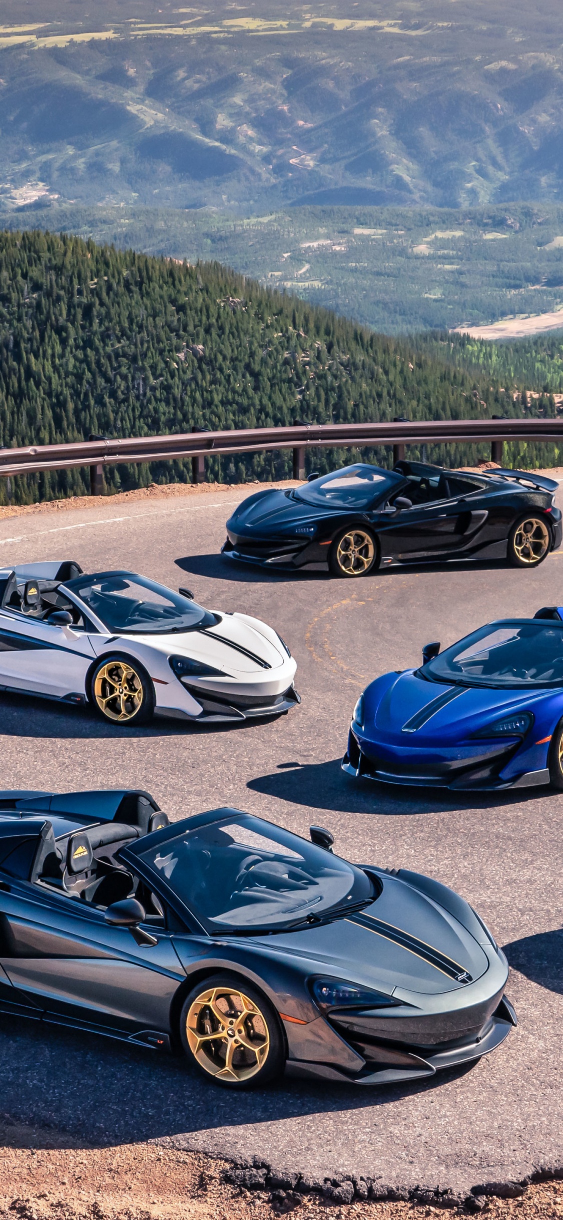 Mclaren 600lt Spider Pikes Peak, 2020 Mclaren 600lt, 2019 Mclaren 600lt, Mclaren, Hechtgipfel. Wallpaper in 1125x2436 Resolution
