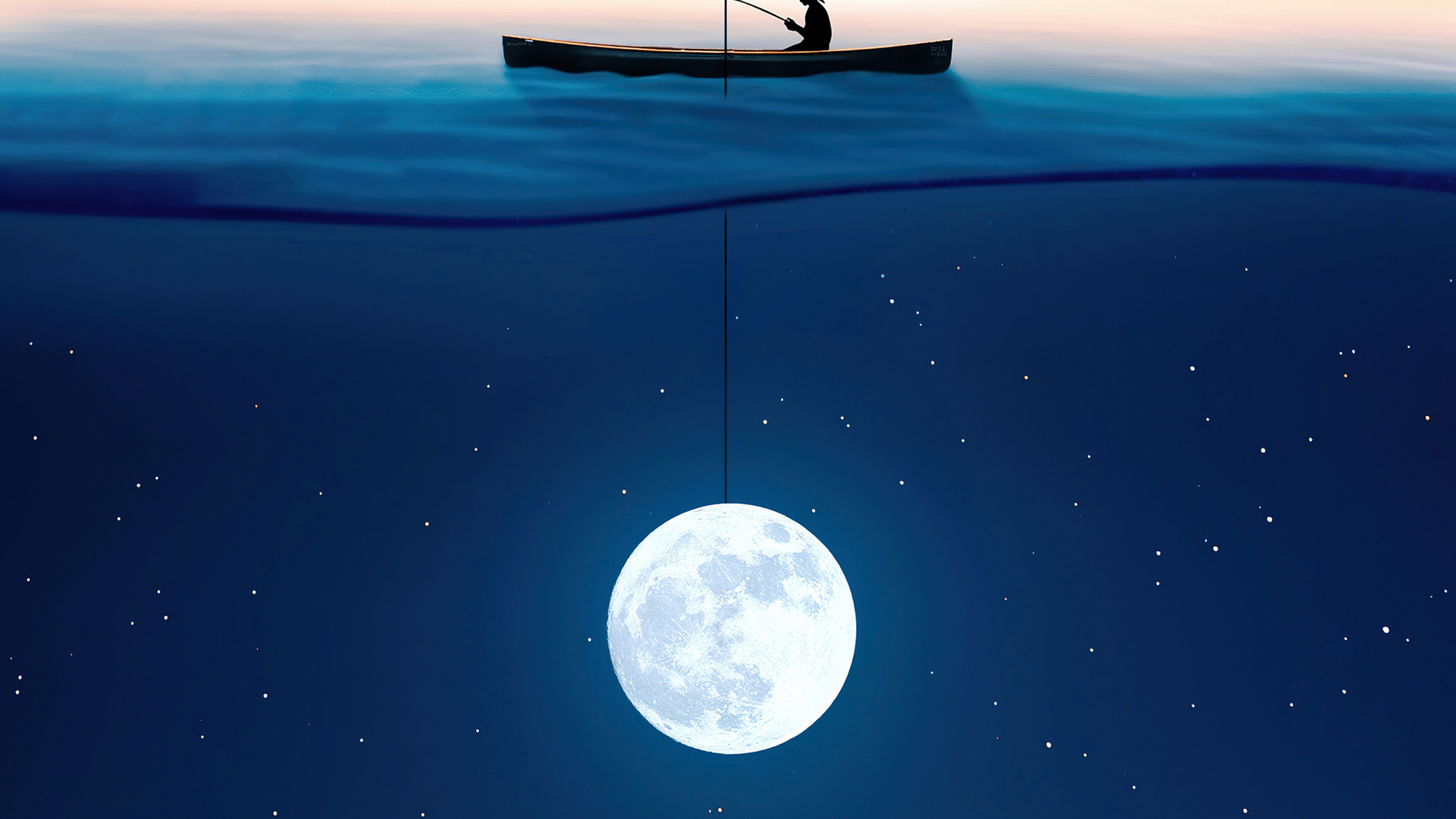 Atmosphère, la Journée, Bateau, Lumière, Blue. Wallpaper in 1920x1080 Resolution