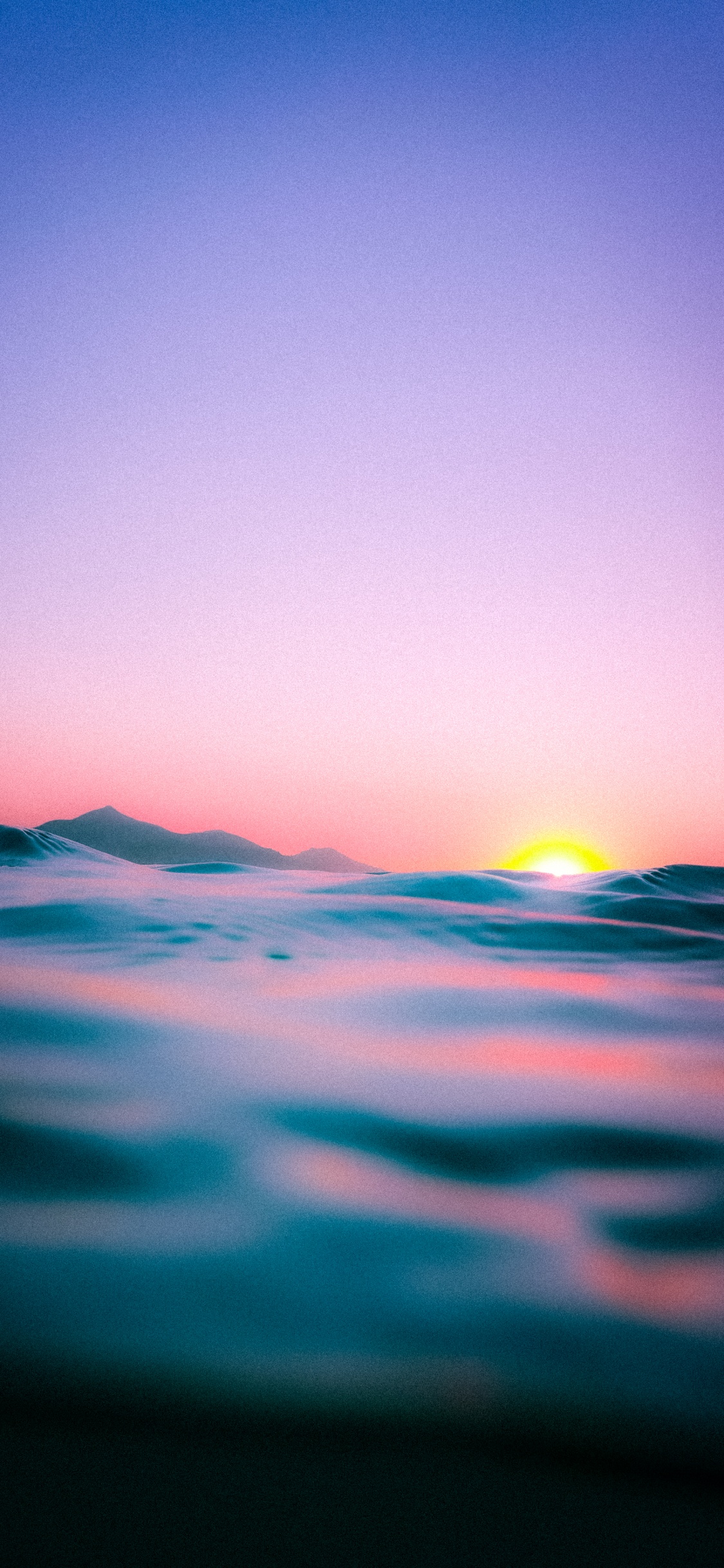 Horizont, Wissenschaft, Physik, Wasser, Atmosphäre. Wallpaper in 1125x2436 Resolution