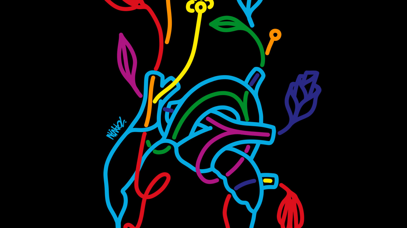 Art, Poster, Drawing, Illustration, Graphic Arts. Wallpaper in 1366x768 Resolution