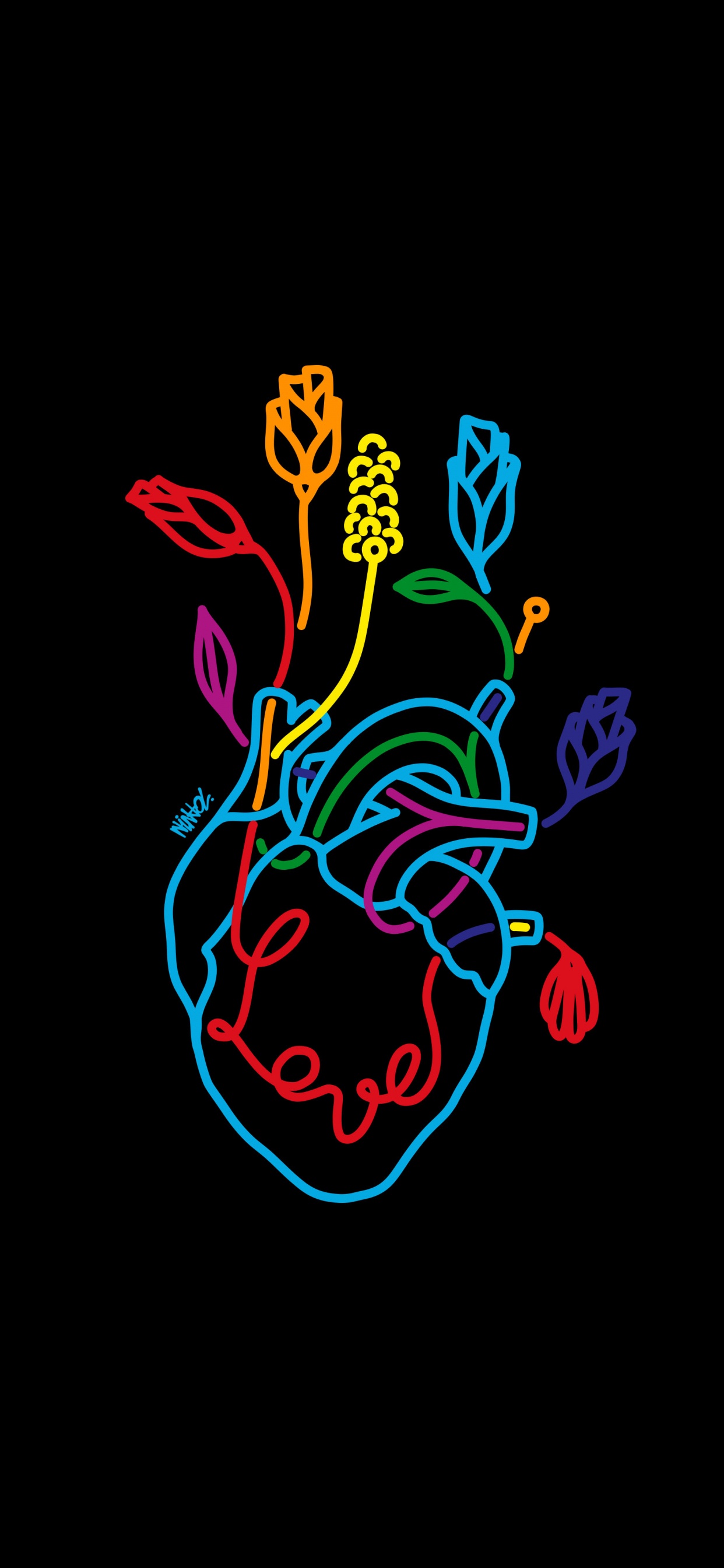 Kunst, Poster, Zeichnung, Illustration, Grafik. Wallpaper in 1242x2688 Resolution