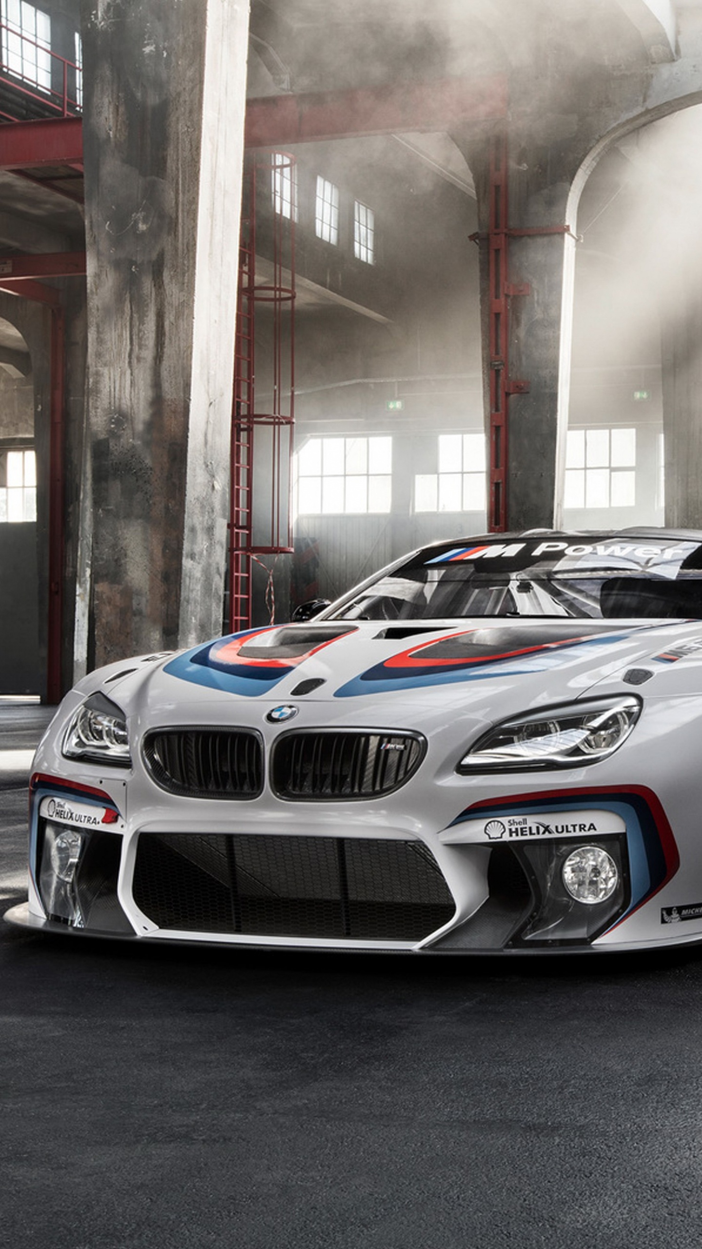 Weiß Bmw m3 Coupé. Wallpaper in 1440x2560 Resolution