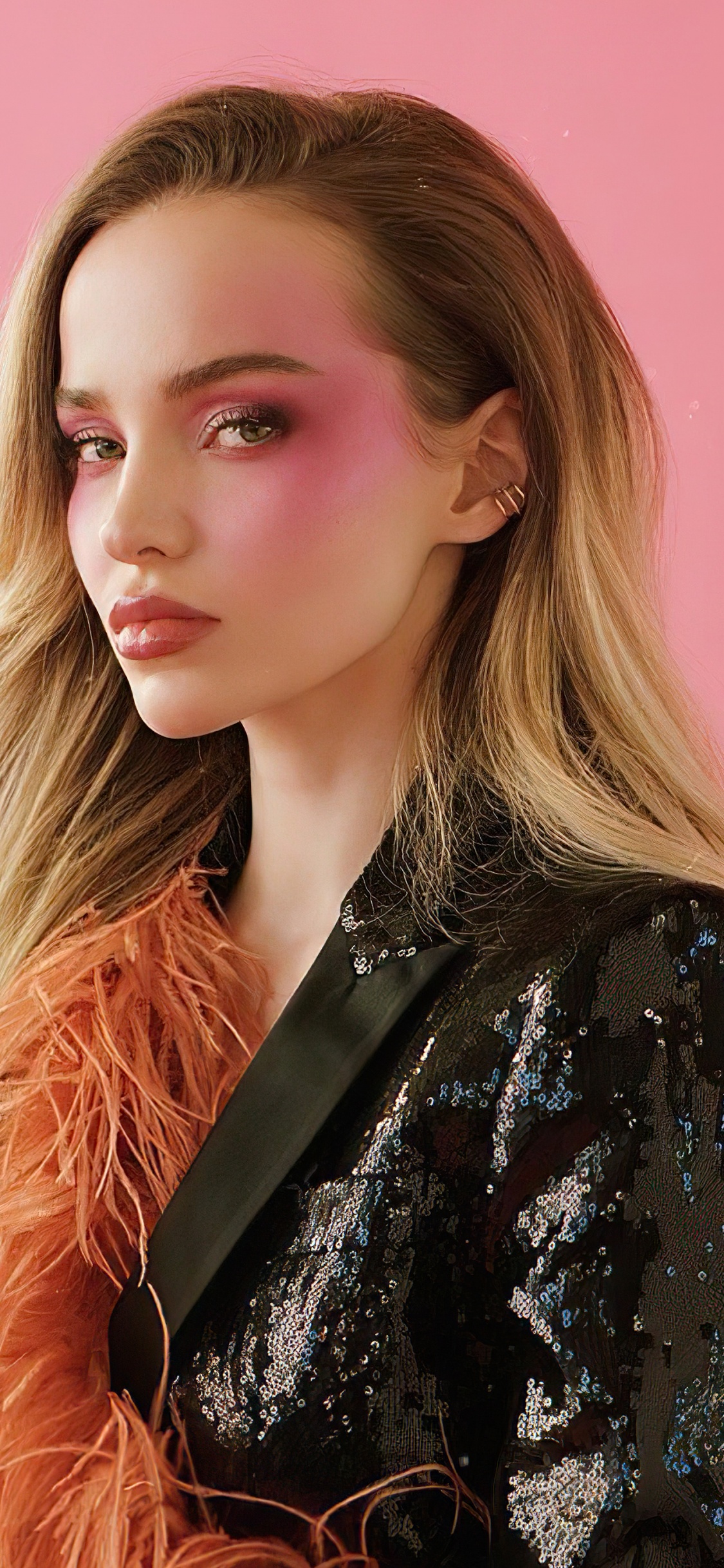 Dove Cameron, Ruby Hale, Television, Hair, Lip. Wallpaper in 1125x2436 Resolution