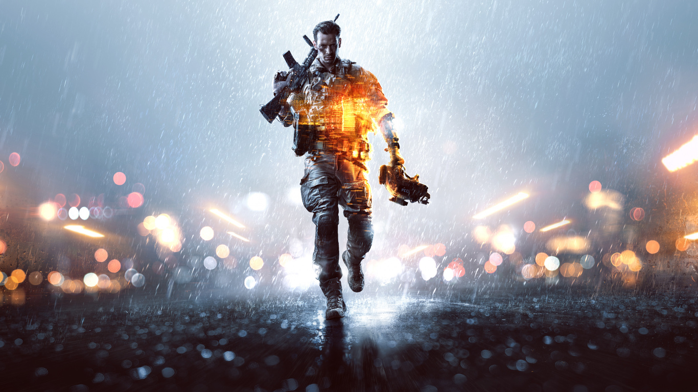 Stunt Performer, Electronic Arts, Battlefield 3, Rauch, Battlefield Hardline. Wallpaper in 1366x768 Resolution