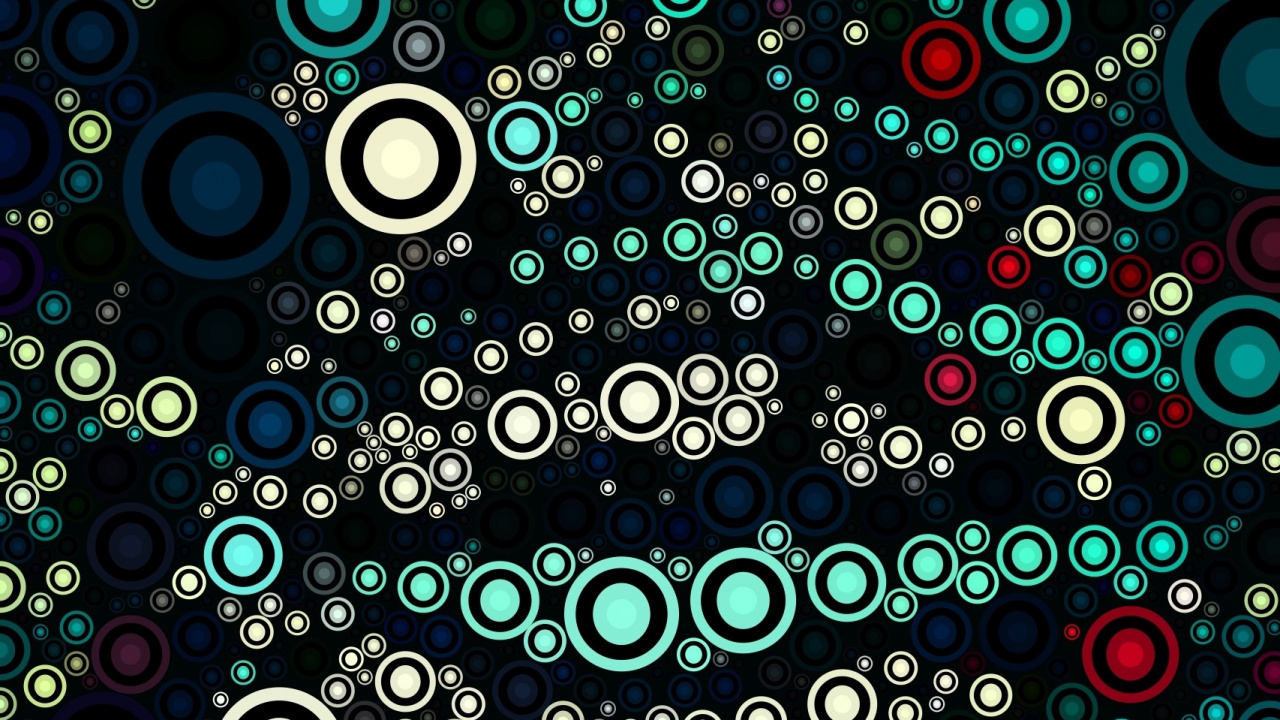 Pintura Abstracta Azul Rojo y Verde. Wallpaper in 1280x720 Resolution