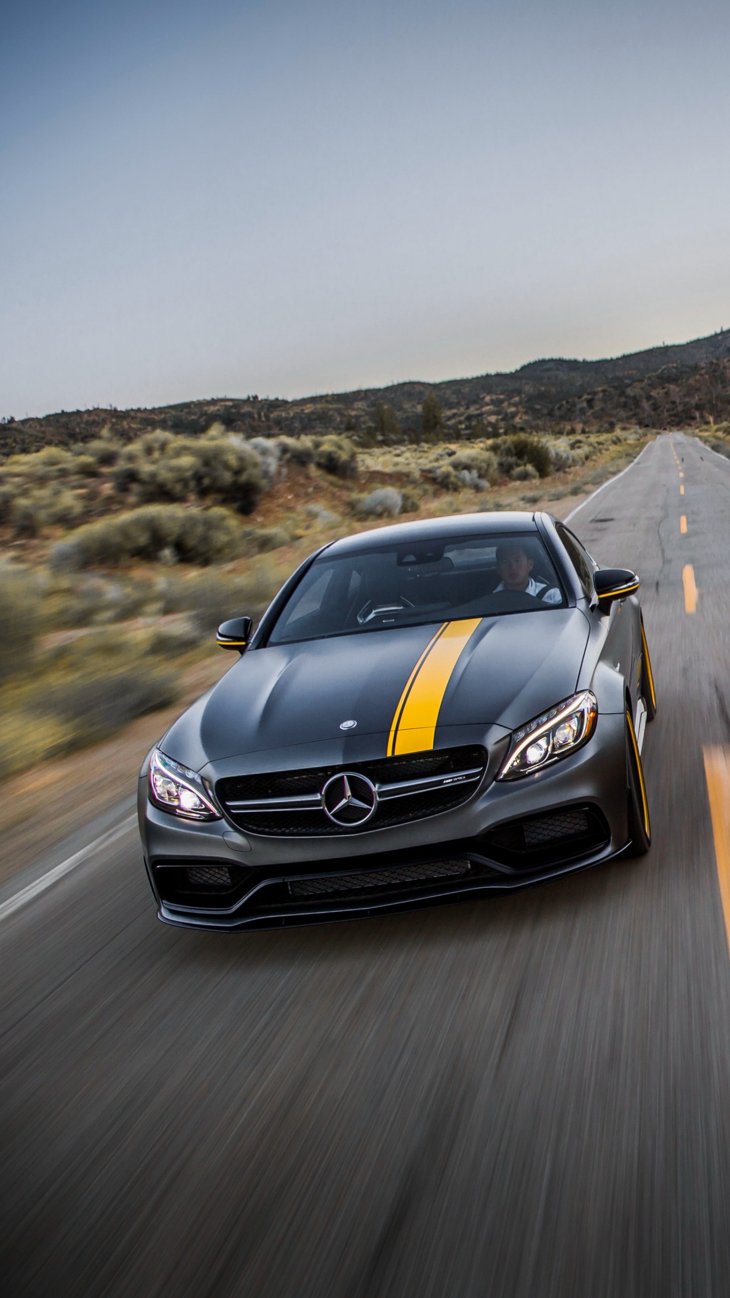 Yellow Bmw m 3 on Road During Daytime. Wallpaper in 1440x2560 Resolution