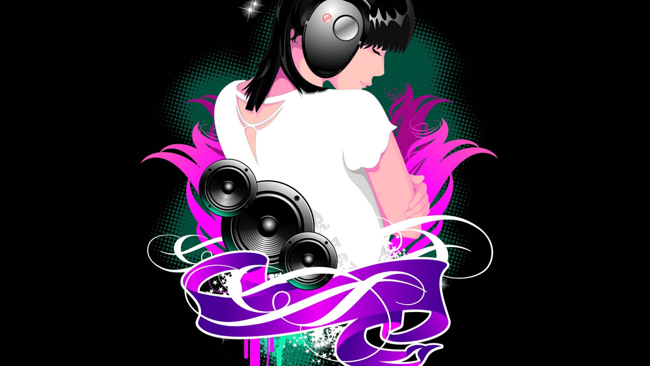 Grafik-design, Illustration, Pink, Animation, Magenta. Wallpaper in 1280x720 Resolution