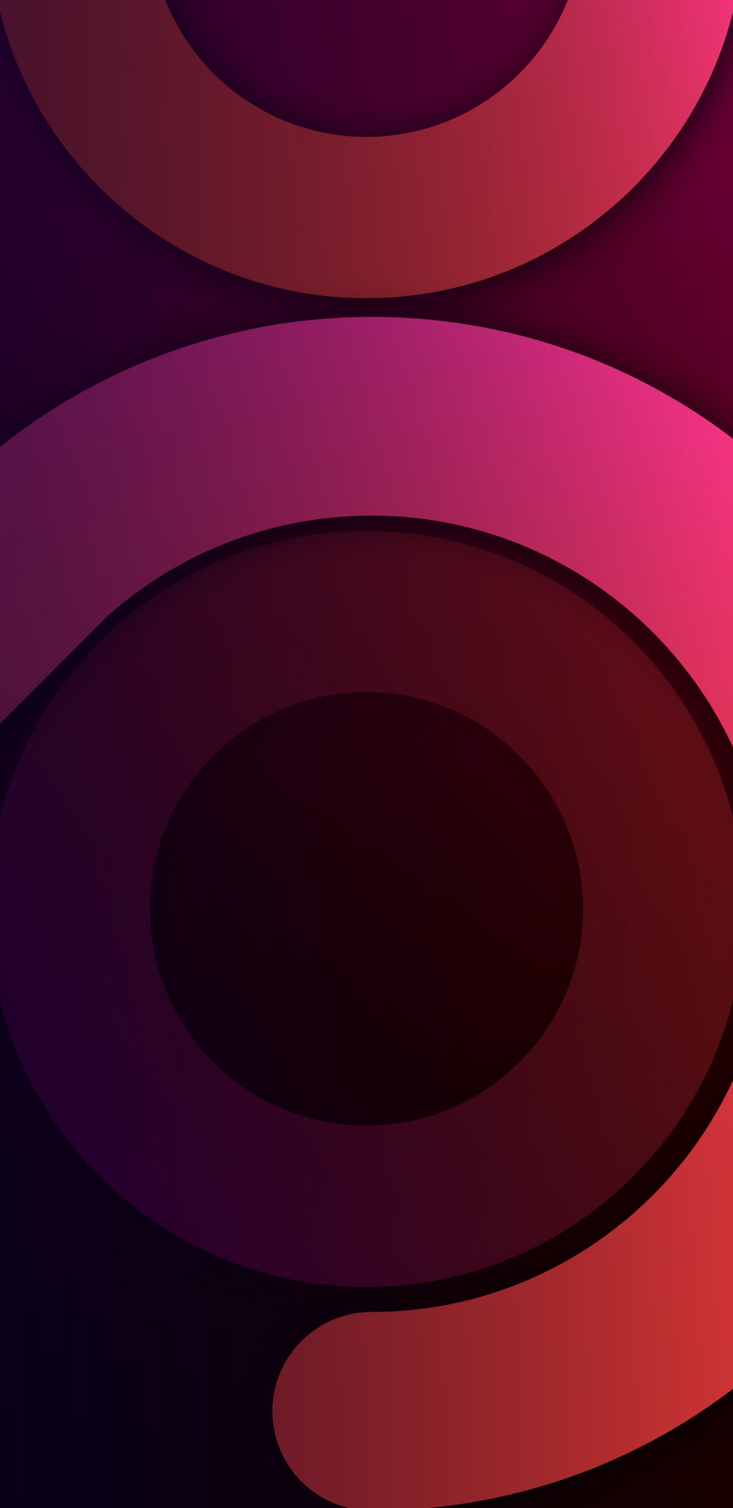 Cercle, Graphisme, Arts Visuels, Brown, Purple. Wallpaper in 1440x2960 Resolution
