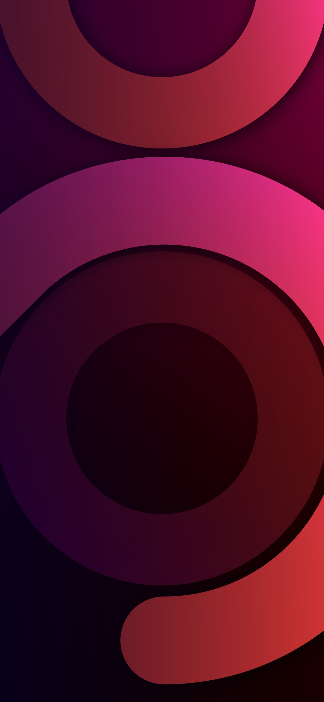 Circle, Graphic Design, Visual Arts, Brown, Purple. Wallpaper in 1125x2436 Resolution