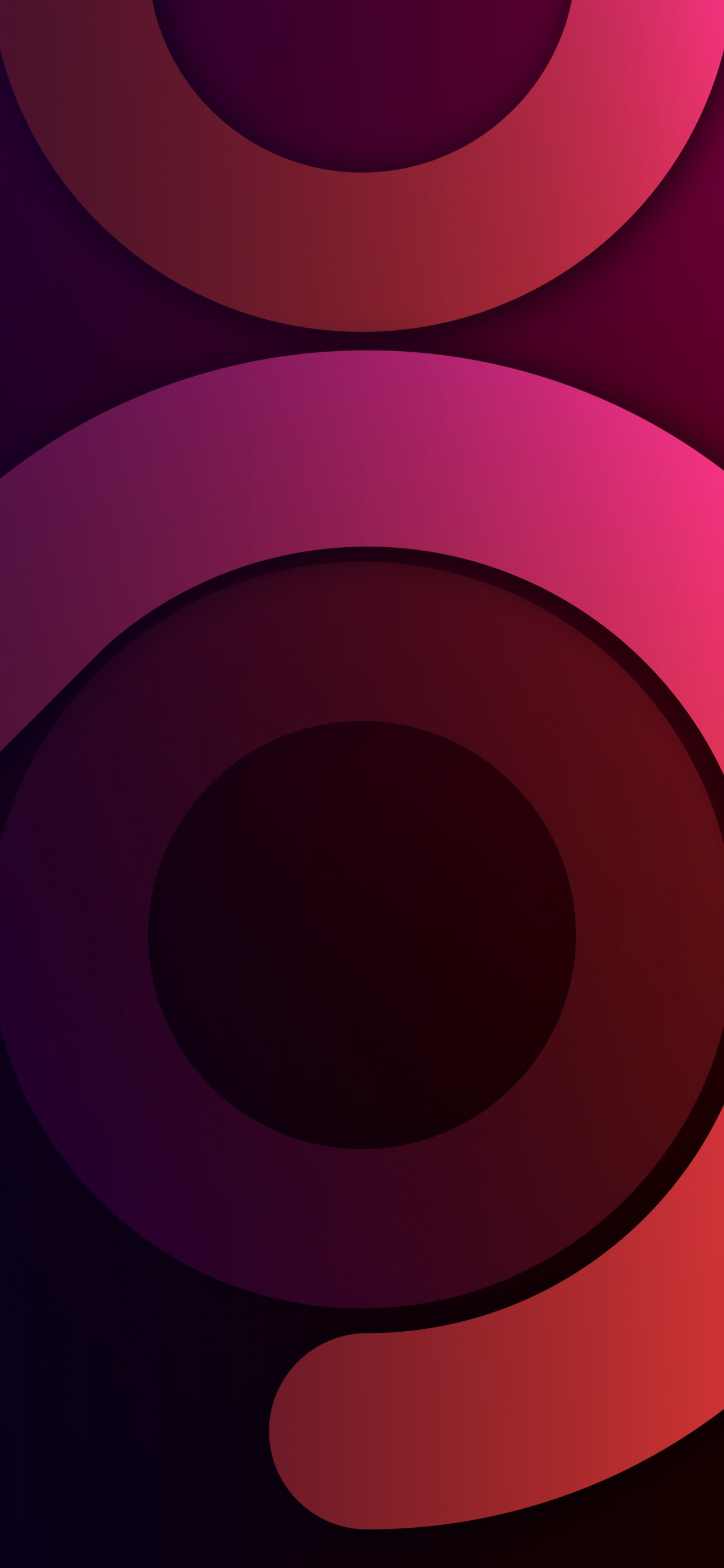 Circle, Graphic Design, Visual Arts, Brown, Purple. Wallpaper in 1242x2688 Resolution