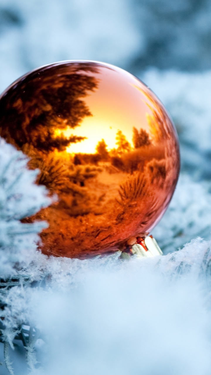 Décoration de Noël, Hiver, Le Jour De Noël, Congélation, Neige. Wallpaper in 720x1280 Resolution