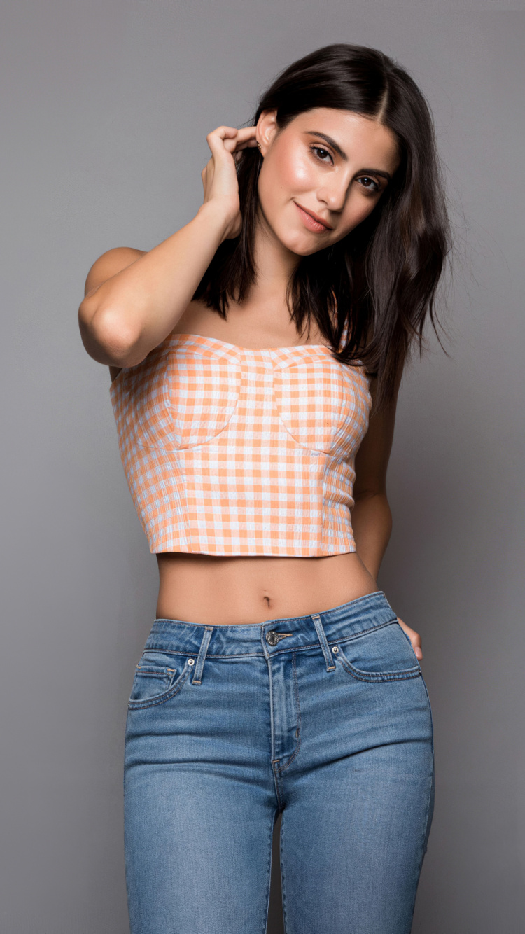 Barbara Lopez, Brbara Lpez, Clothing, Shoulder, Waist. Wallpaper in 750x1334 Resolution