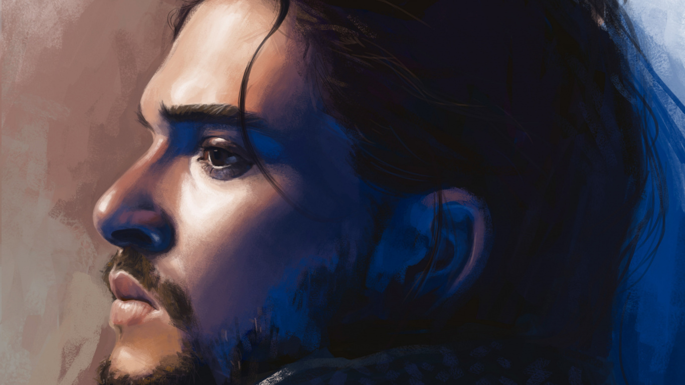 Jon Snow, Daenerys Targaryen, Sansa Stark, Ygritte, Game of Thrones - Season 8. Wallpaper in 1366x768 Resolution