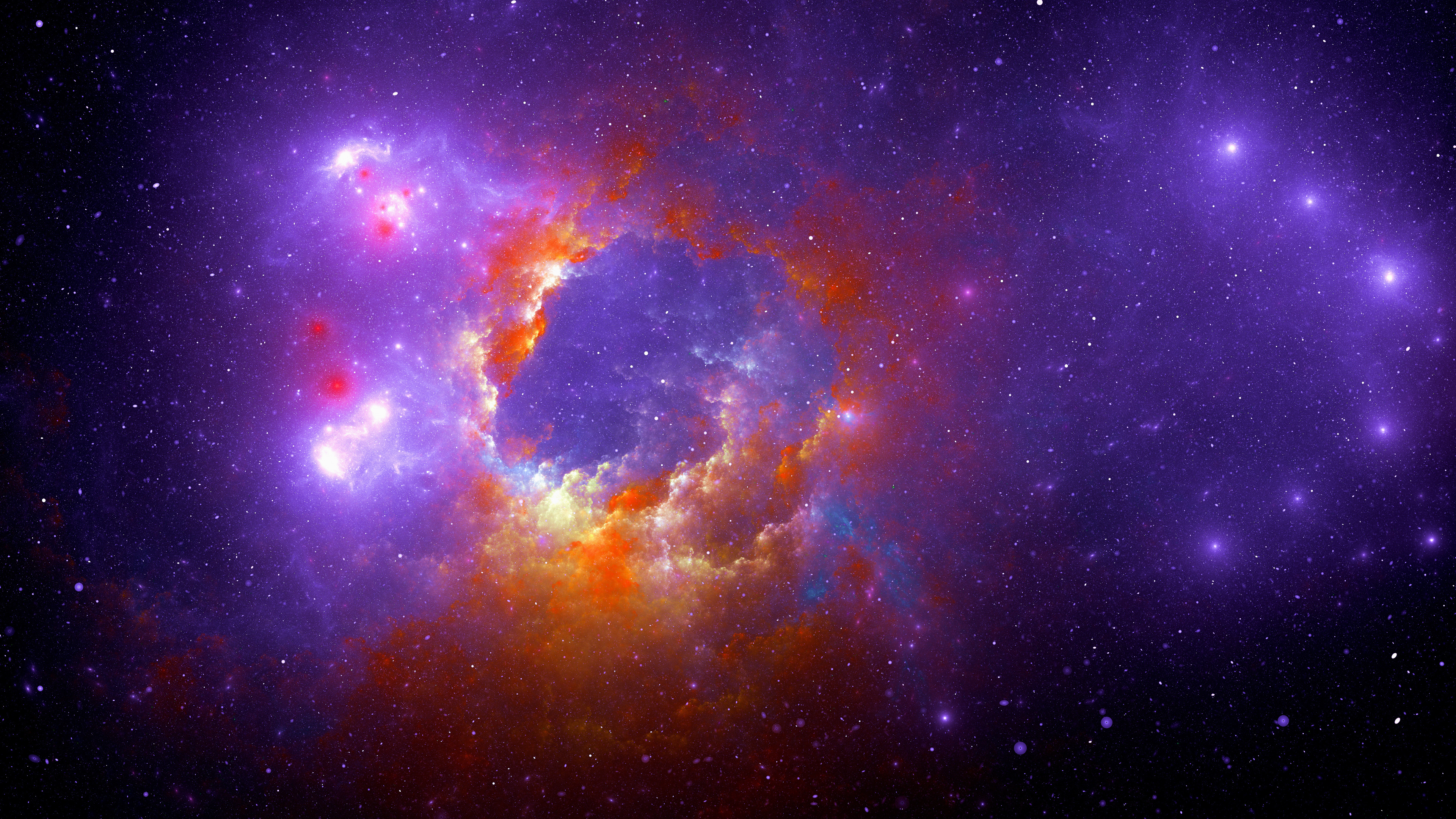 数码艺术, 艺术, 宇宙, 性质, 外层空间 壁纸 3840x2160 允许