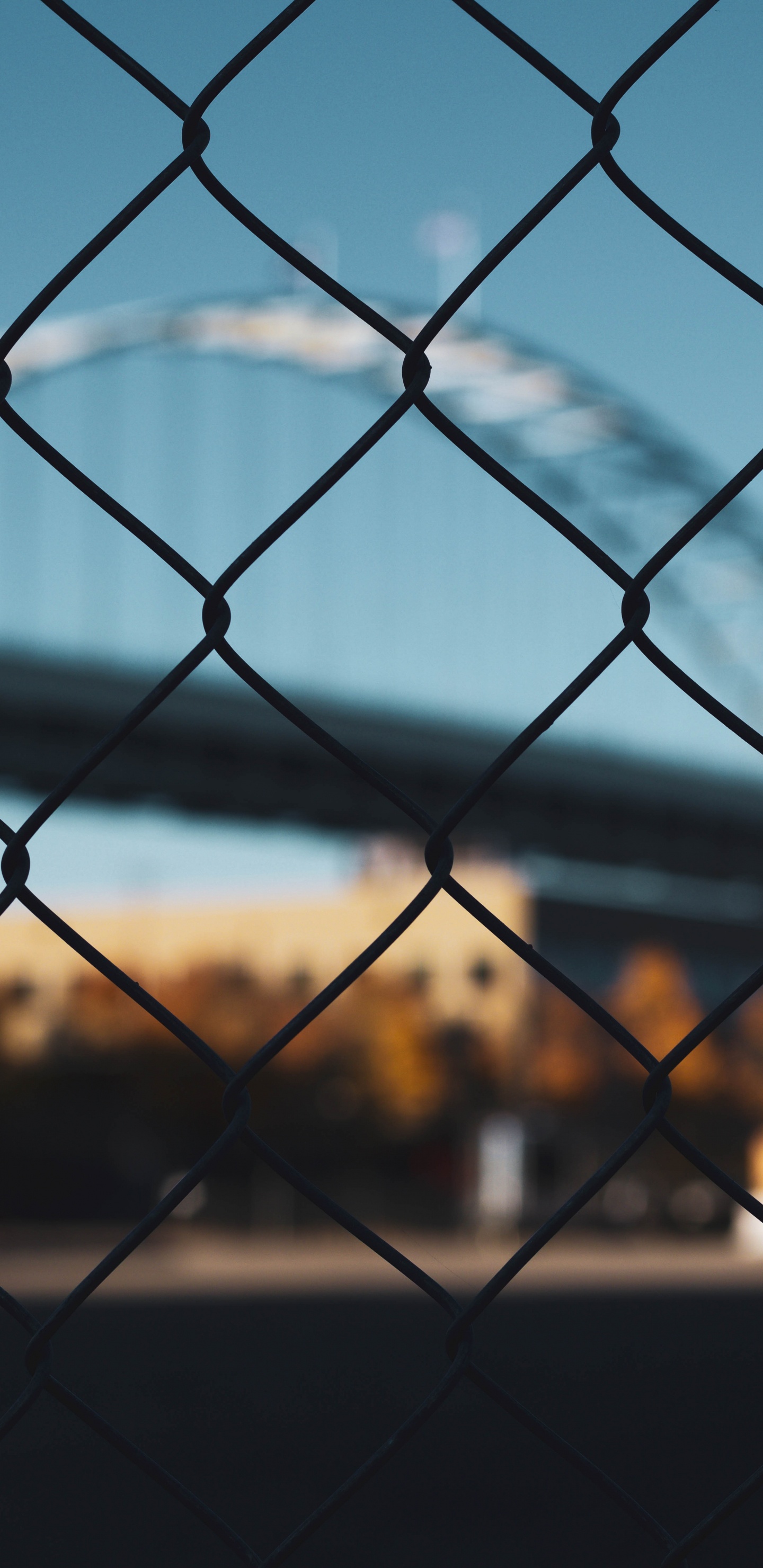 栅栏, 采光, 建筑, 窗口, 工厂 壁纸 1440x2960 允许