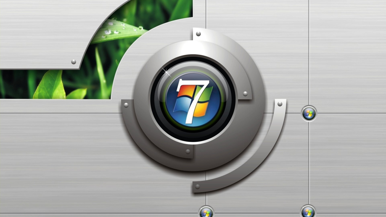 Windows7, Microsoft Windows, 圆圈, 多媒体, 硬件 壁纸 1280x720 允许