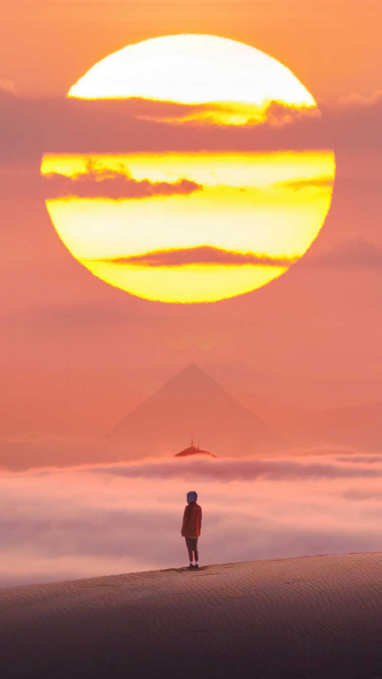 Como Darixmisam 2020, Sol, Ambiente, Puesta, Atardecer. Wallpaper in 750x1334 Resolution