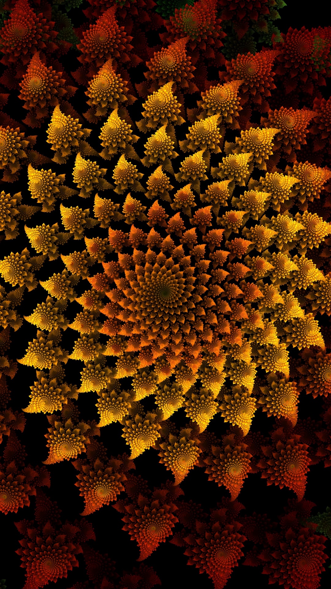 花粉, 向日葵, 工厂, 显花植物, 对称 壁纸 1080x1920 允许