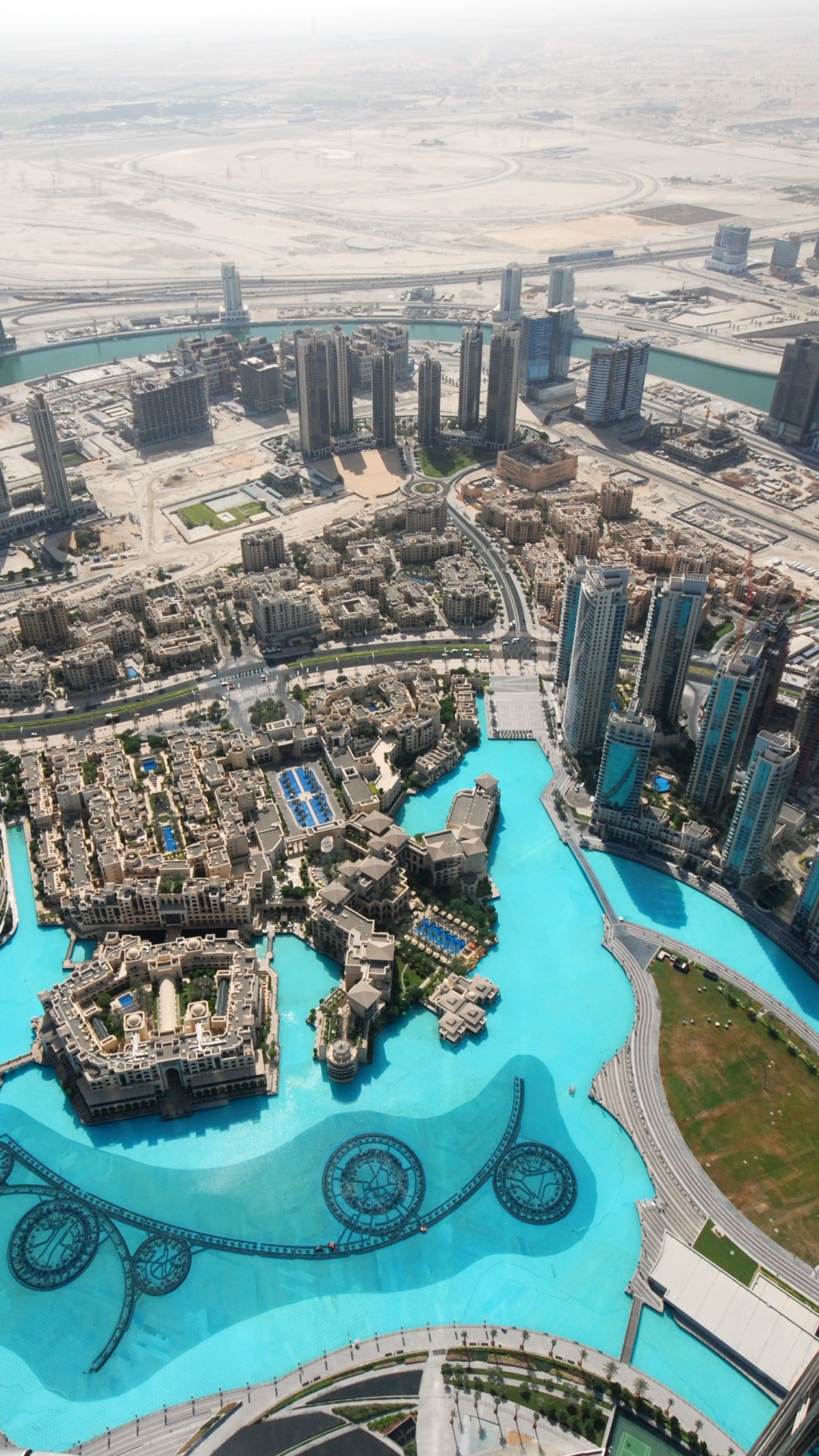 Aerial View of Swimming Pool During Daytime. Wallpaper in 1080x1920 Resolution