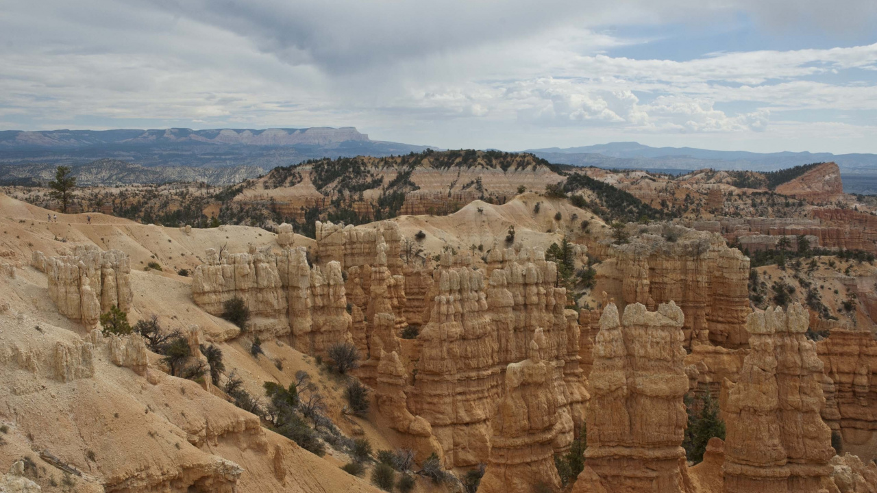Badlands, Canyon, le Parc National De, Vallée, Terrain. Wallpaper in 1280x720 Resolution