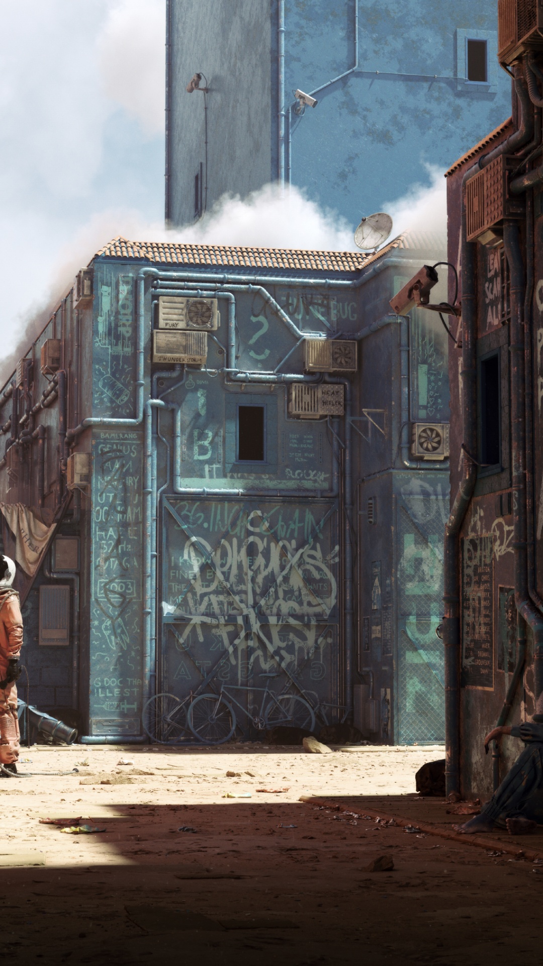 艺术家, 街区, 数码艺术, 艺术作品, 教程 壁纸 1080x1920 允许