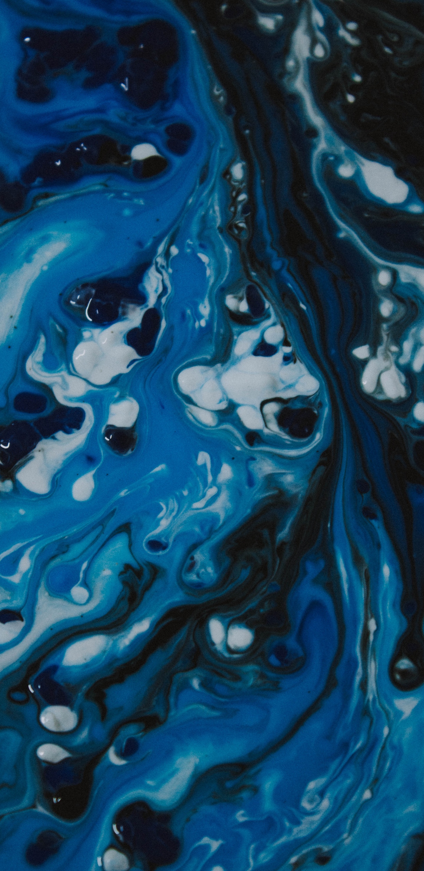 抽象艺术, 艺术, 水上, 液体, Azure 壁纸 1440x2960 允许