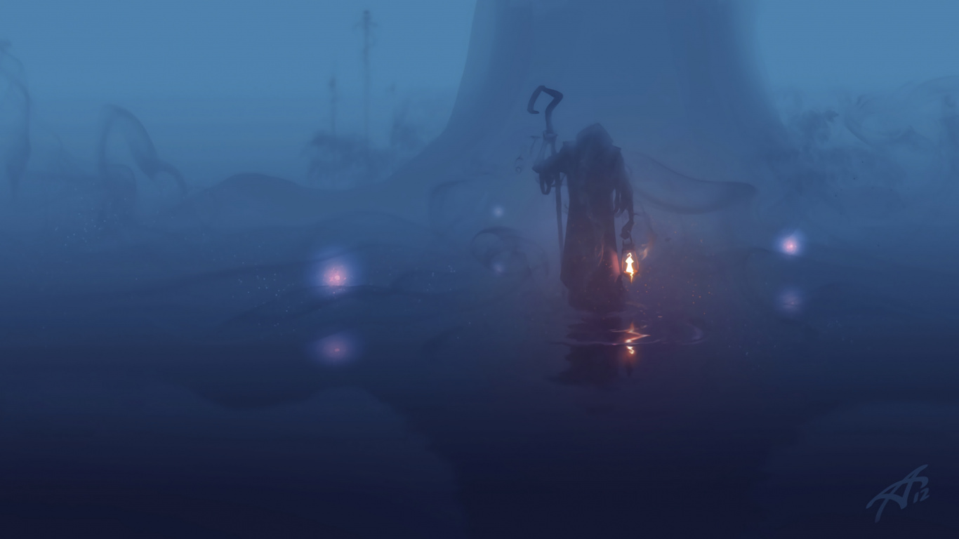 艺术, 水下, 大海, 娱乐, 天空 壁纸 1366x768 允许