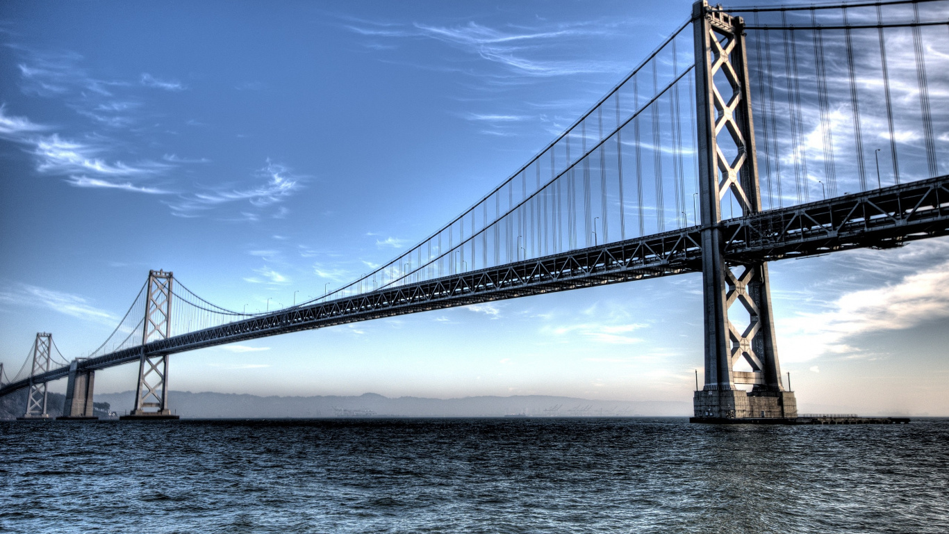 Puente Golden Gate San Francisco California. Wallpaper in 1366x768 Resolution