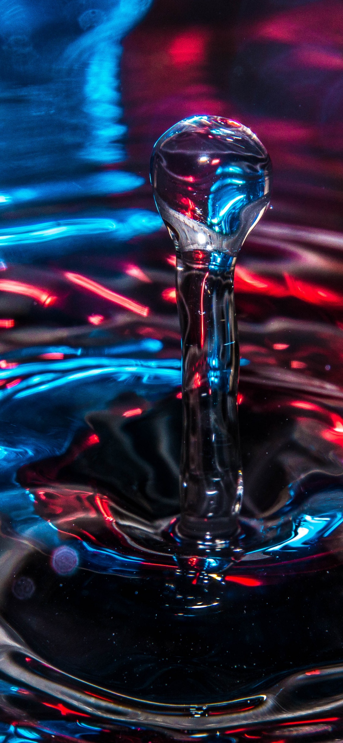 Water Drop Waves, Water, Drop, OnePlus 6, Liquid. Wallpaper in 1125x2436 Resolution