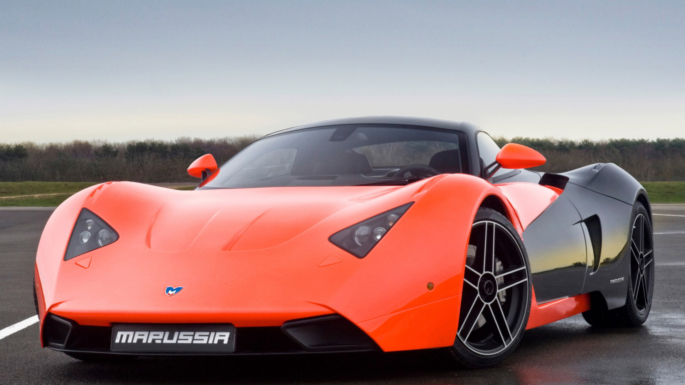 Ferrari Rouge 458 Italia Sur Route Pendant la Journée. Wallpaper in 1366x768 Resolution