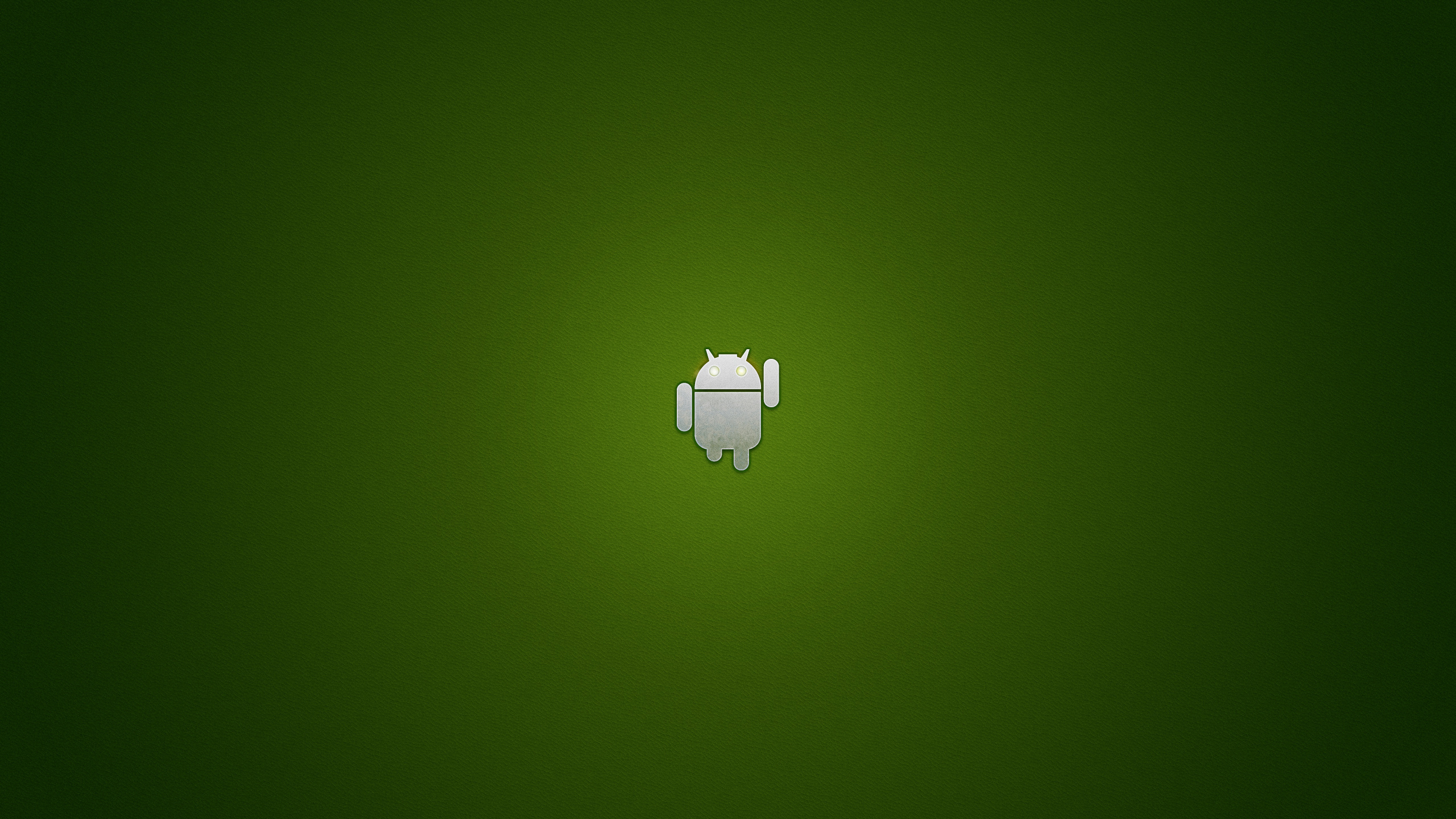 Logotipo de Manzana Blanca Sobre Fondo Verde. Wallpaper in 2560x1440 Resolution