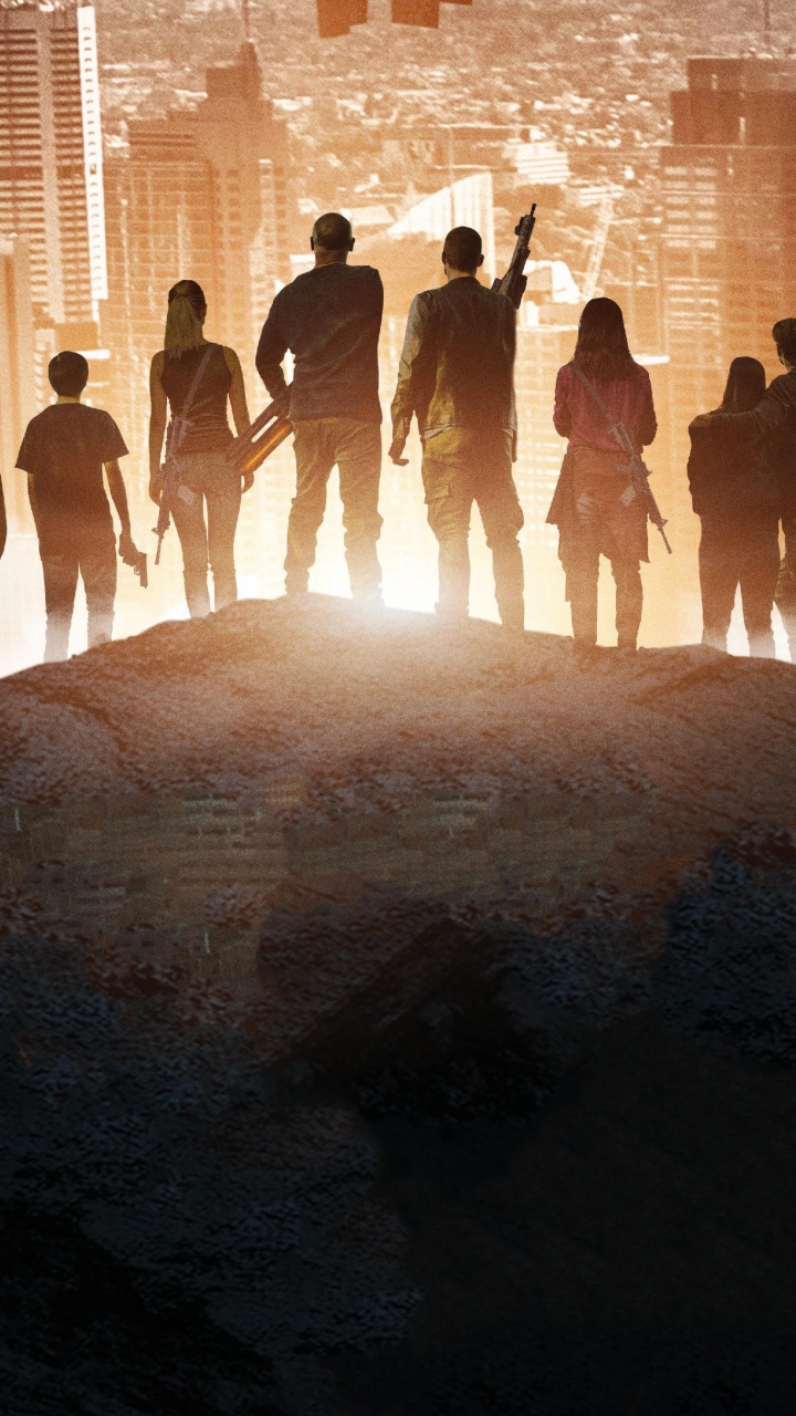 Personnes Debout Sur un Sol en Béton Brun Pendant la Journée. Wallpaper in 720x1280 Resolution